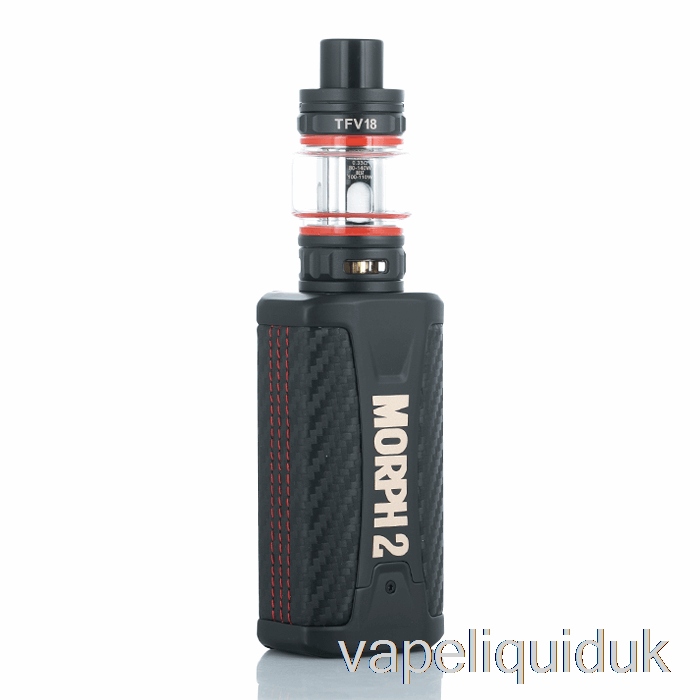 SMOK MORPH 2 230W Starter Kit Black Carbon Fiber Vape Liquid